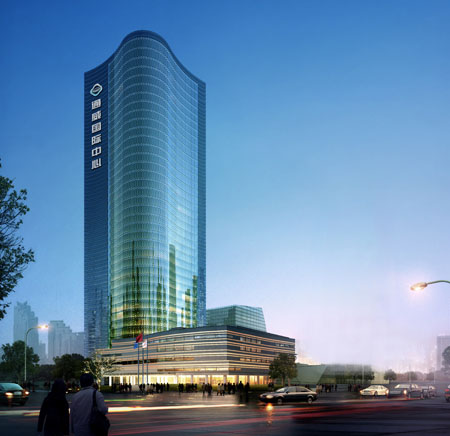 韦德网站官方入口国际中心效果图